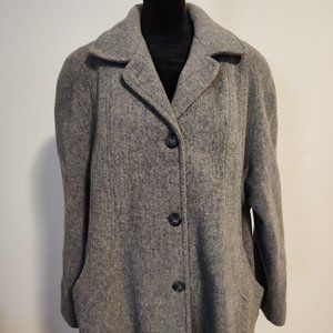 London Fog - Women's Wool Winter Coat - Grey 14P